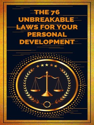 cover image of The 76 Unbreakable Laws for Your Personal Development